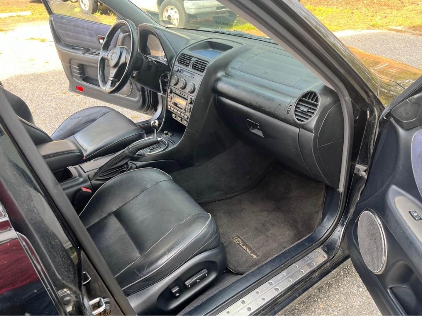 2002 Black /Black Lexus IS 300 (JTHBD192220) with an 2JZ Inline 6 engine, Automatic 5 Speed transmission, located at 5700 Curlew Drive, Norfolk, VA, 23502, (757) 455-6330, 36.841885, -76.209412 - -2002 Lexus IS300 142k -Clear coat faded/peeling on hood and roof -Interior is in excellent condition -No rips or tears in leather -Runs and drives great -Mostly stock besides exhaust tip and wheels -Exhaust is quiet as factory -New state inspection -Ready for a new owner -VADLR - Photo#12